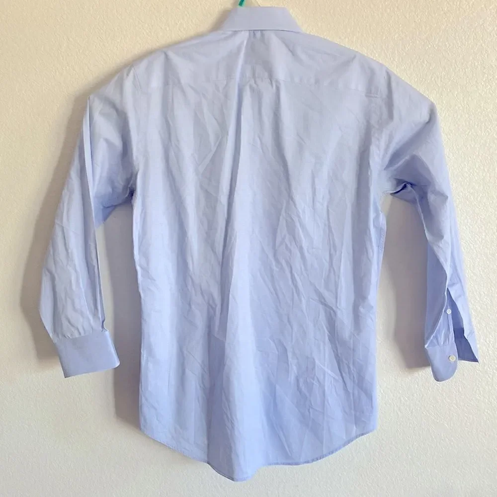 LEDBURY Men’s Light Blue Dress Shirt Size 16 (neck)